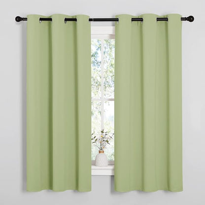 NICETOWN Curtains for Bedroom, Grommet Top Blackout Drapes for Son's Room by NICETOWN