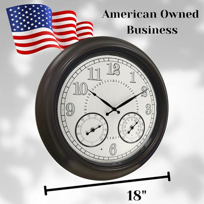 Illuminated Large Outdoor Clock - Image 3
