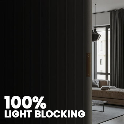 Room Divider Curtain Sets with Flexible Ceiling Track, Privacy Soundproof - Image 4