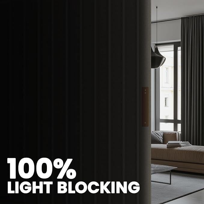 100% Blackout Room Divider Curtains Screen Partitions - Image 4