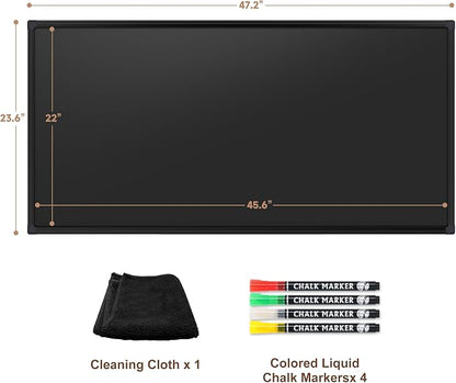 SELEAD Double-Sided Magnetic Chalkboard 48 x 24 Inches - Image 9