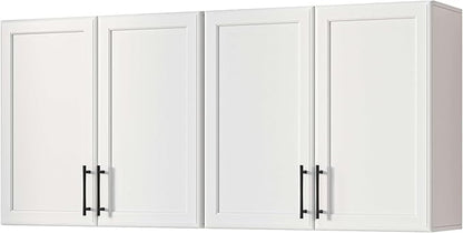 Furnaza Wall Cabinets for Laundry Room, Shaker Wall Mounted Kitchen Cabinets by Furnaza