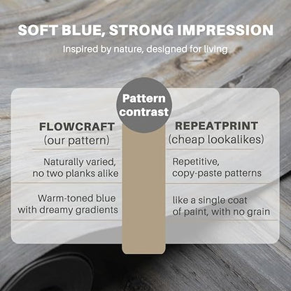 Wood Grain Peel and Stick Floor Tiles – 11.8” Width, Full Roll Length of 394" – - Image 6