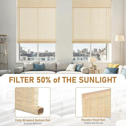 SEEYE Cordless Roman Shades - Image 4