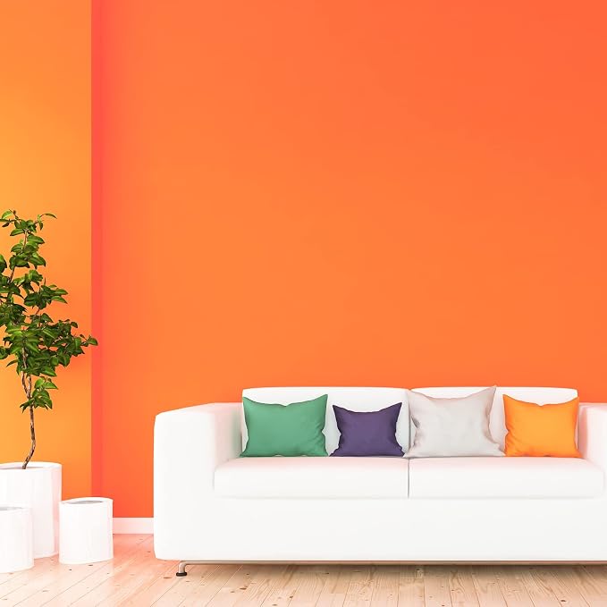 Orange Peel and Stick Wallpaper, 15.7 X 748 inches Renter Friendly Wallpaper - Image 5