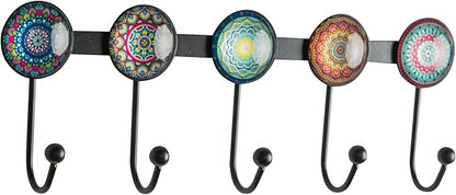 Boho Coat Rack Wall Mounted by BanllisDinoFunandSpaceAdventures
