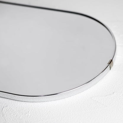 Oval Mirror with Lanyard, High Definition Bathroom Mirror - Image 6