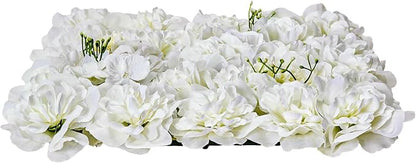 VEVOR 3D Flower Wall Panel, Artificial Floral Wall Background Mesh Backing Mat - Image 9