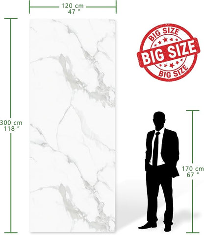Marble Peel and Stick Waterproof Wall Paneling, Covers 38.75 Sq. Ft. - Image 2