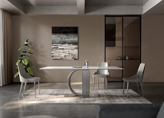 Dimoon 236''x17.7'' Etoupe Peel and Stick Wallpaper Contact Paper Modern Self - Image 5