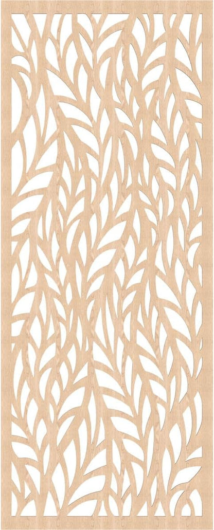 35 3/8"W x 89 3/8"H x 1/4"T Ortonville Decorative Fretwork Wood Wall Panels - Image 4