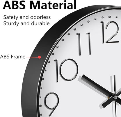 Modern Silent Wall Clock - Image 7