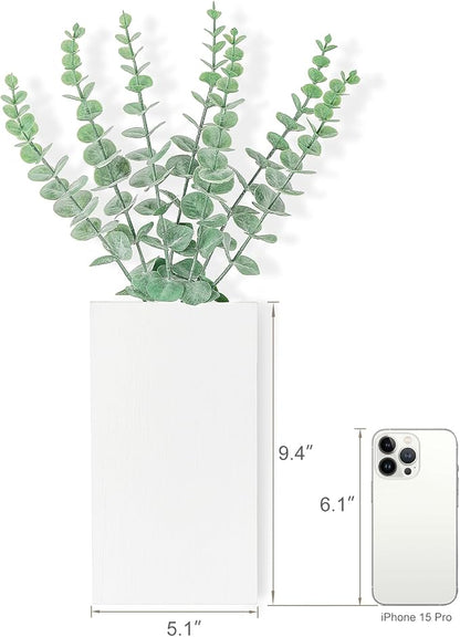 Dahey 2 Pack Wood Wall Planter Vase - Image 4