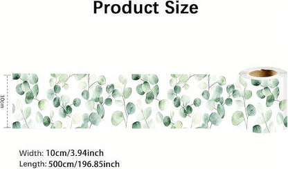 HOMETITUTE Wallpaper Border 4x196 Inch Peel and Stick Wall Border Wallpaper - Image 5