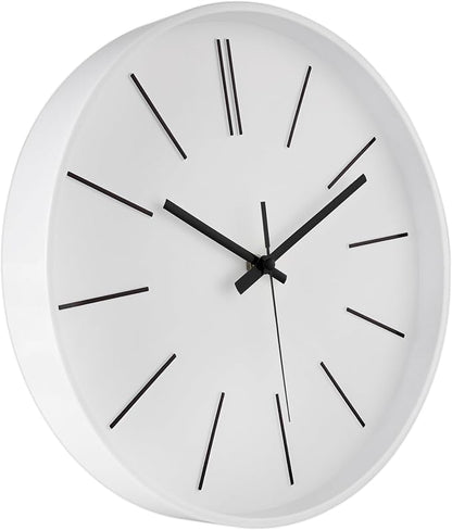 zyzamay Modern Wall Clock, 12 Inch Round Bright Colorful 3D Wall Clocks - Image 3