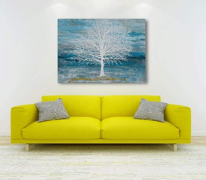 Yihui Arts Canvas Art Wall Decor, Modern Nature Teal Artwork Prints, Large Size - Image 8