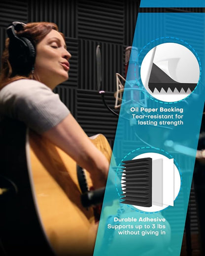 48 Pack Sound Proof Foam Panels - Image 3