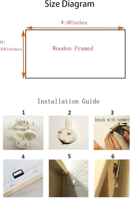 Ardemy Abstract Wall Art Modern Canvas Painting Living Room, Textured Bedroom - Image 7