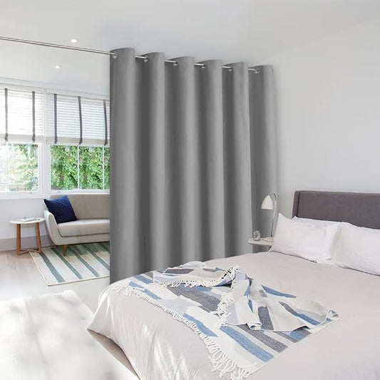 NICETOWN Room Separating Divider, Room Divider Curtain Screen Partitions by NICETOWN