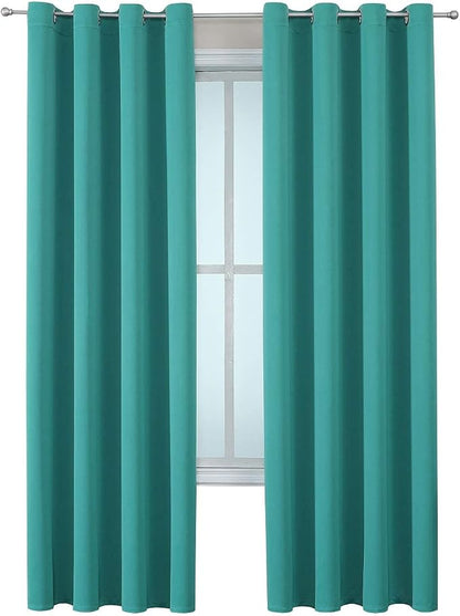 ChrisDowa Grommet Room Darkening Curtains - Image 7