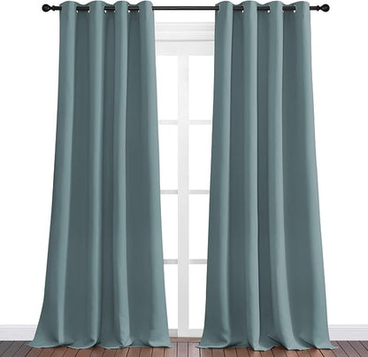 NICETOWN Modern Blackout Curtains Noise Reducing, Thermal Insulated and Privacy - Image 2