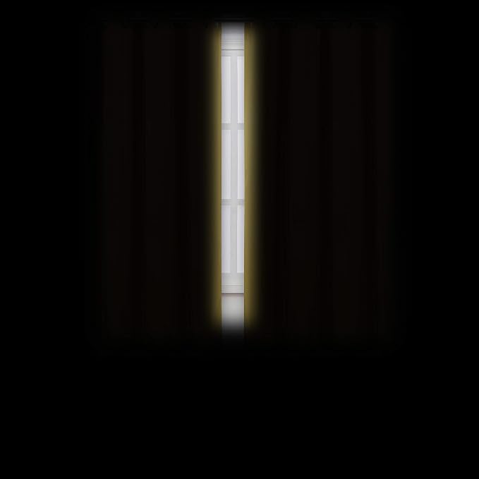 LEMOMO Yellow Thermal Blackout Curtains/52 x 72 Inch/Set of 2 Panels Room - Image 3