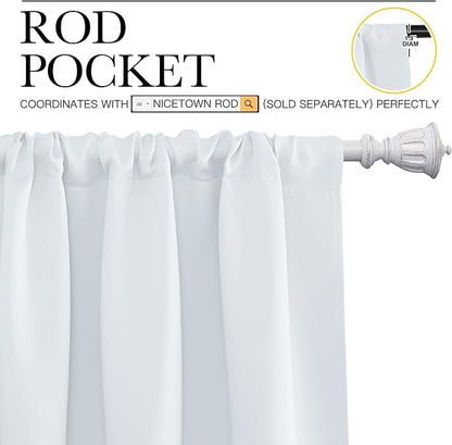 NICETOWN Bedroom Window Curtain Panels - Image 3