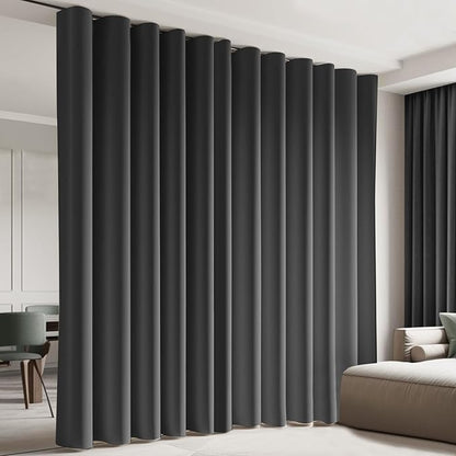 Room Divider Blackout Curtain Track Curtains Wall Dividers Panels Screen by CBSROROHome