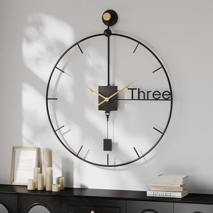 Cuspin 24 inch Large Wall Clock - Image 7