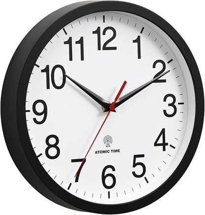 Rohioue Atomic Wall Clock, Modern 12 Inch Battery Operated Wall Clocks - Image 2