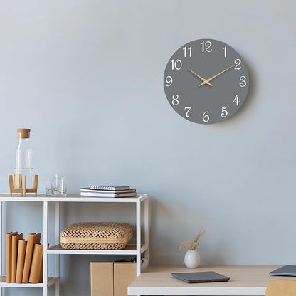Mosewa Wall Clock Silent Non Ticking Decorative - Image 6