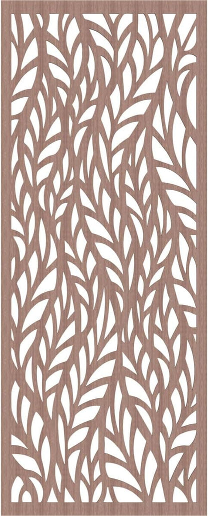 Ortonville Decorative Pierced Fretwork Wood Wall Panels, 31 3/8"W x 79 3/8"H x - Image 2