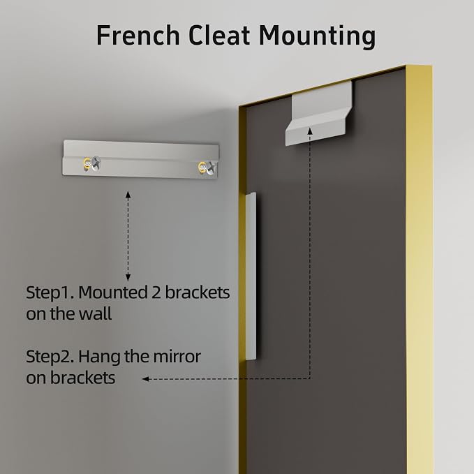 24”x36” Bathroom Vanity Mirror, Modern Wall Mirror - Image 7