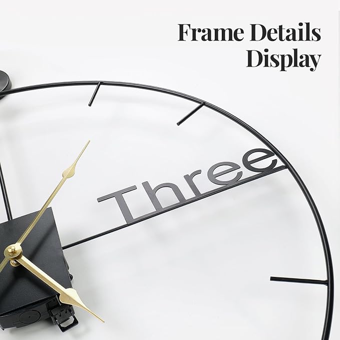 36 inch Wall Clock Extra Large Wall Clocks - Image 4