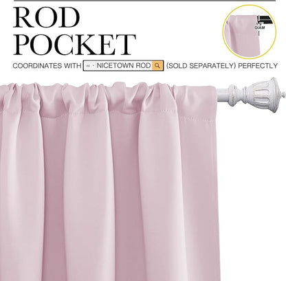 NICETOWN Blackout Curtains for Girls Room - Image 3