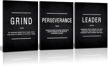 KAWAHONE Inspirational Grind Wall Art by KAWAHONE