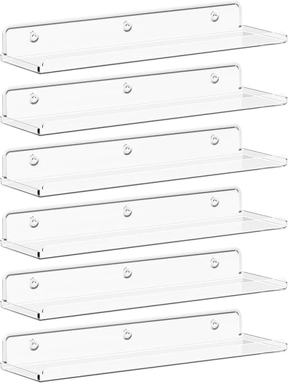 Lifewit Floating Shelves for Bathroom, Acrylic Wall Organizer for Perfume by Lifewit