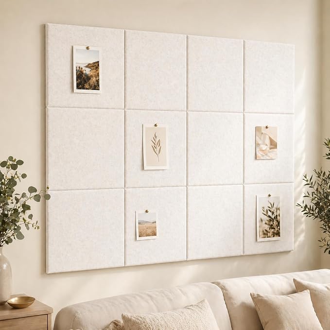 Large Cork Boards for Walls – 36" x 24" Self Adhesive Felt Wall Tiles - Image 7