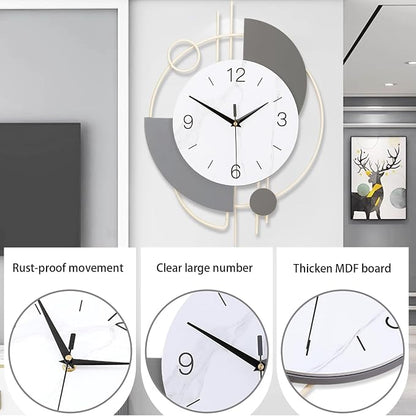 Dankeit Decorative Silent Quartz Wall Clock - Image 4