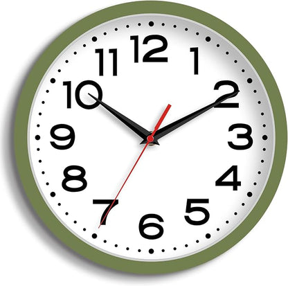 Roymnie Wall Clock Silent Non-Ticking Modern Clock Battery Operated 8 Inch by Unknown