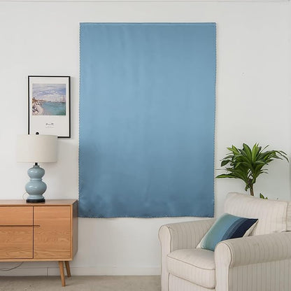 AJAZZ self Adhesive Portable 100% Blackout Curtains Simple and Easy to - Image 8