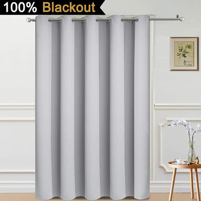 Yakamok 100% Blackout Lined Panels, Thermal Insulated Blackout Curtains - Image 2