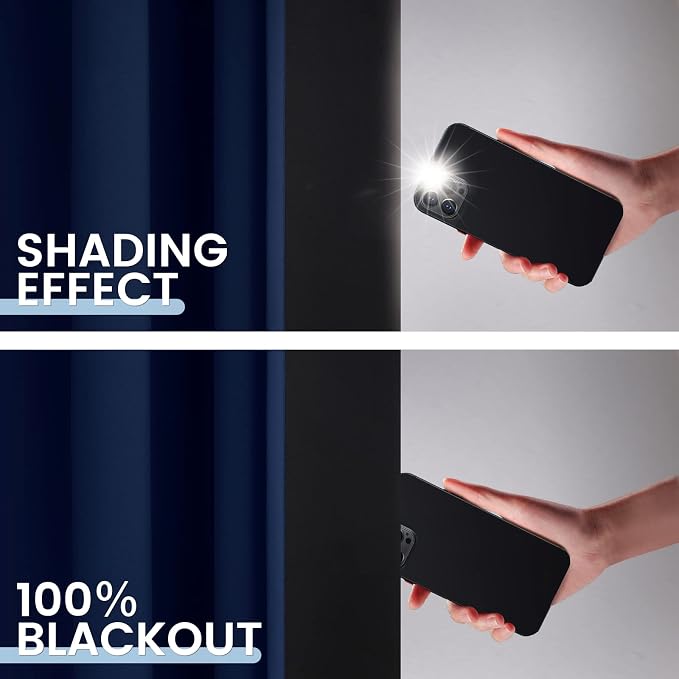 SimpleHome 100% Blackout Curtains - Image 3
