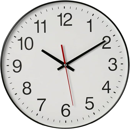 Spinaround Wall Clock, Modern Wall Clocks Battery, Silent Non-Ticking Analog by Unknown
