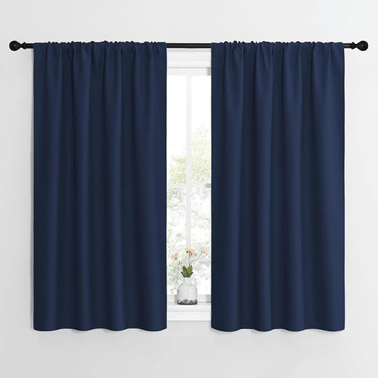 NICETOWN Kitchen Curtains, Short Blackout Curtains & Drapes, Thermal Insulated by NICETOWN