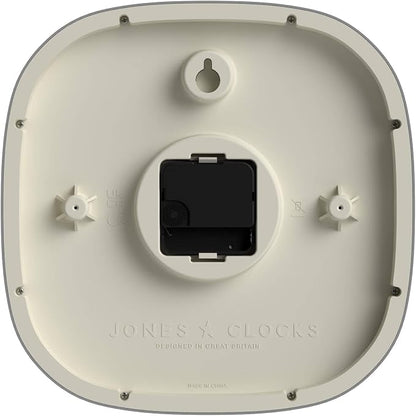 JONES CLOCKS® Sprite wall Clock | Modern Retro Rounded Square Clock | 10 inch | - Image 7