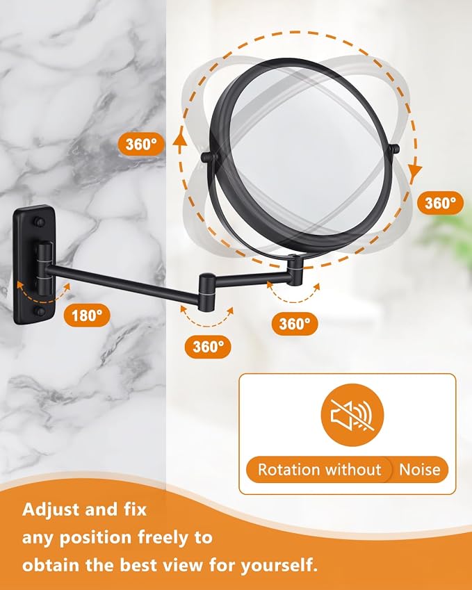 Wall Mounted Makeup Mirror - Image 3