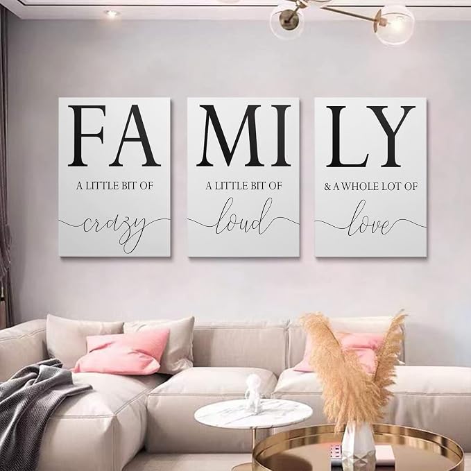 GUBIYU Home Family Wall Decor, Wall Art by GUBIYU