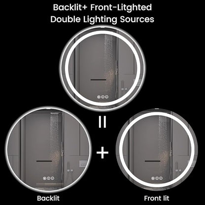 42" x 42" LED Bathroom Mirror - Image 5