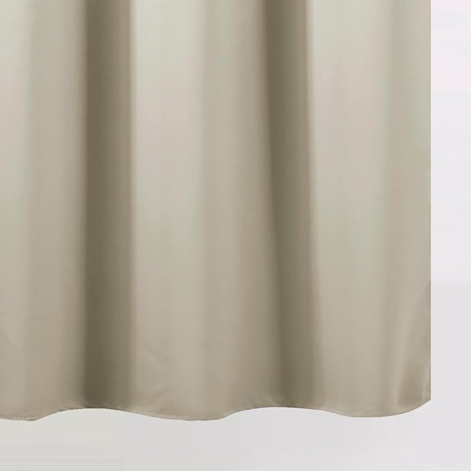 LEMOMO Blackout Curtains 66 x 95 inch/Light Beige Curtains Set of 2 - Image 9